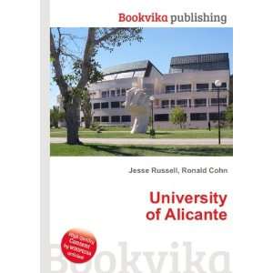  University of Alicante Ronald Cohn Jesse Russell Books
