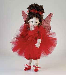 Charity Marie Osmond RUBINA Fairy Doll handsigned COA by Marie Ltd Ed 