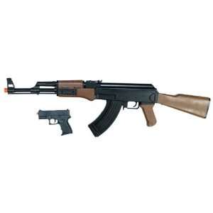  CYMA AK47 Airsoft Spring Gun Rifle P1098: Sports 