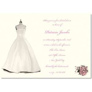  Bridal Dress Form Wedding Invitations Health & Personal 