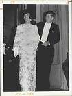 President and Mrs John F Kennedy matching white head busts  