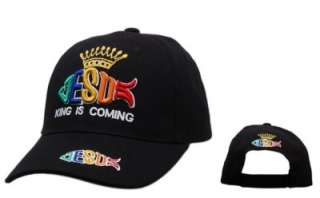 JESUS CHRIST KING IS COMING CHRISTIAN RELIGION HAT CAP  