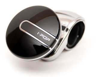 Black Platinum Power Handle Car Steering Wheel Suicide Spinner 