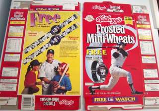 1993 Reggie Jackson Mini Wheats Cereal Box vvv34  