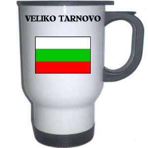  Bulgaria   VELIKO TARNOVO White Stainless Steel Mug 