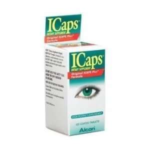 Alcon ICaps Multivitamin Eye Vitamin & Mineral Support, Coated Tablets 