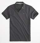 Volcom Stone The Club Pique Mens Charcoal Gray Polo Shirt New NWT