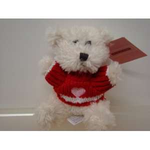  OFF WHITE 5 TEDDIE BEAR WEARING A RED SWEATER: Everything 