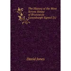   Serene House of Brunswick Lunenburgh Signed D.J David Jones Books