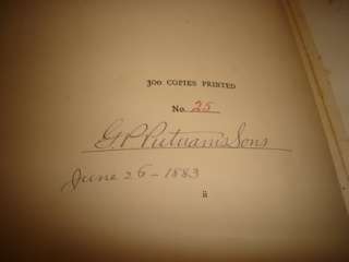 Antique1883 Vol 2&3 LIFE LETTERS WASHINGTON IRVING Book  