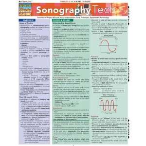  BarCharts  Inc. 9781423208952 Sonography Tech  Pack of 3 