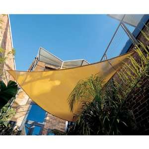  Coolaroo Shade Sail Triangle 11ft 10in Canopy: Patio, Lawn 