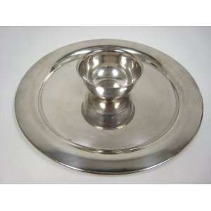  Large Silver Plate Appetizer Tray