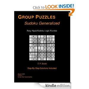 Easy HyperSudoku Logic Puzzles, Vol 1 T. P. Smith  Kindle 