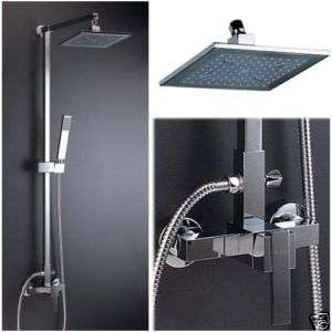 Luxury Wall Mounted Bathroom Rain Shower Faucet Set A20  