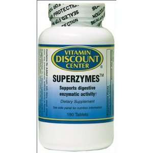 Superzymes Digestive Enzyme Supplement   180 Tablets  
