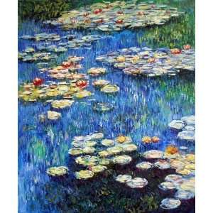 Monet Art Reproductions and Oil Paintings: Water Lilies Oil Painting 