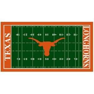    NCAA Texas Longhorns XL Football Field Mat: Sports & Outdoors