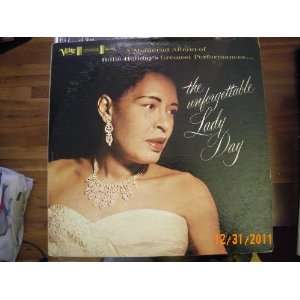  Billie Holiday The Unforgettable Lady Day (Vinyl Record 