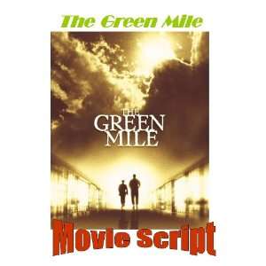  Stephen King GREEN MILE Movie Script!   Great Read 