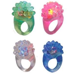 Flashing Led Jelly Ring, Soft Bubble Ring, Finger Rings, L.e.d. Rings 