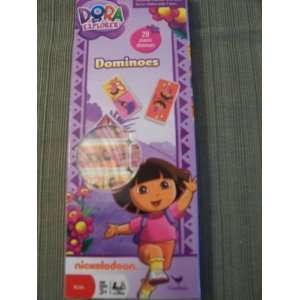   : Dora the Expolorer Dominoes Set ~ 28 Plastic Dominoes: Toys & Games