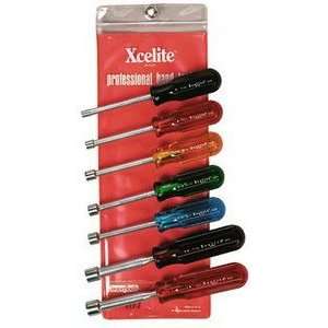 Xcelite Nutdriver Set, Hollow Shaft, 3/16 1/2, 7 Pc  