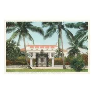  Flagler Home, Palm Beach, Florida Travel Premium Poster 
