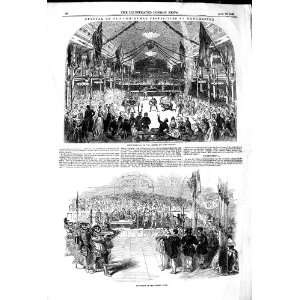    1849 CHRISTMAS FESTIVITIES MANCHESTER WASSAIL BOWL