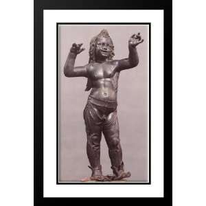 Donatello 26x40 Framed and Double Matted Allegoric Figure of a Boy 