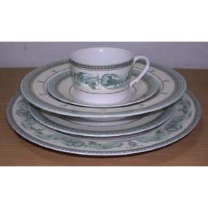  Christian Dior Trianon 5 Piece Porcelain Place Setting 