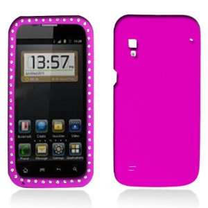   Silicone Skin Cover for ZTE Warp N860, Hot Pink: Electronics