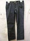   OAKLEY Boot Cut Low Rise Dark Blue Denim White Stitching Jeans Size 4