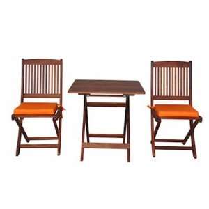  Folding Table Chair Outdoor Bistro Set By Anderson Teak 