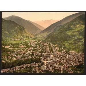 Photochrom Reprint of General view, Luchon, Pyrenees, France