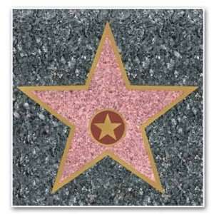  Walk of Fame Star Small Wall Decal: Home Improvement