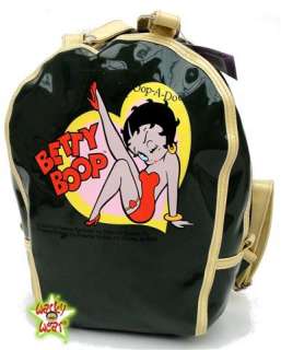 BETTY BOOP Love Sweet Backpack Rucksack Bag Green NEW  