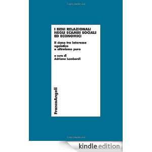   altruismo puro (Università Economia) (Italian Edition) A. Lombardi