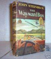 THE WAYWARD BUS, John Steinbeck, First Edition  
