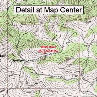   Map   White River, California (Folded/Waterproof)
