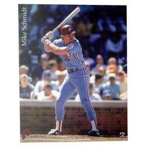   Philadelphia Phillies Mike Schmidt 22x28 Canvas: Sports & Outdoors