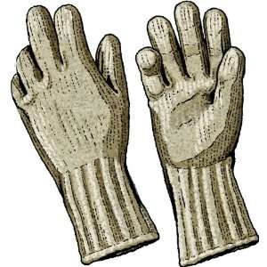  Wool Gloves   Mens Wool Ragg Gloves   Natural M 