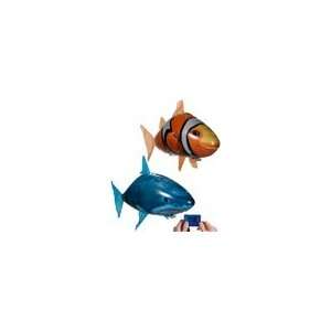  Air Swimmers Remote Control Flying Fish: Toys & Games