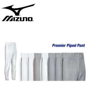  Mizuno Premier Piped Pant   White/Red   XS Sports 