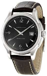   Hamilton Mens H32515535 Jazzmaster Black Dial Watch Hamilton