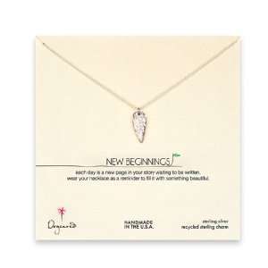   Dogeared new beginnings Silver Arrowhead Necklace: Jewelry