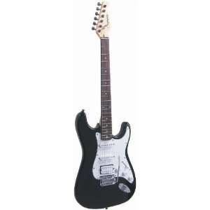  Black Strat Style Electric Guitar Musical Instruments
