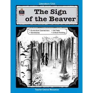  7 Pack TEACHER CREATED RESOURCES THE SIGN OF THE BEAVER 