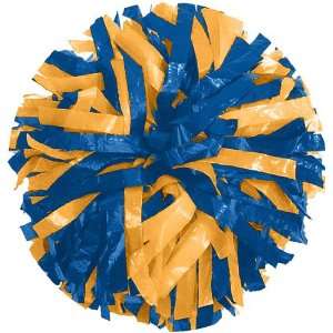  Getz Youth Cheerleaders 2 Color Mix Poms ROYAL BLUE/GOLD 1 