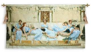 INTERLUDE OLD WORLD FINE ART TAPESTRY WALL HANGING  